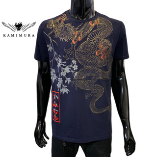 KAMIMURA เสื้อยืด รุ่น TS-2301-JMKM-2155