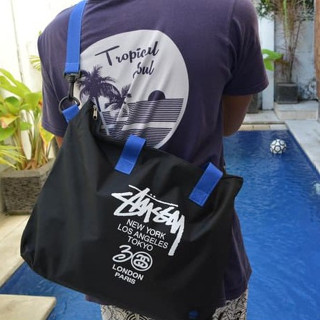 STUSSY 2Way Tote Bag 2010 Fall Collection กระเป๋าพรีเมี่ยมนิตยสารแท้  ( st005 )