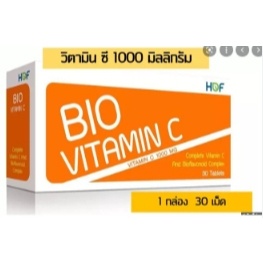 #สินค้าขายดี BIO-VITAMIN C 1000MG TAB 5X6S