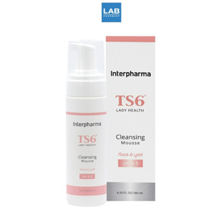 Interpharma TS6 Cleansing Mousse 180 ml. -  มูสทำความสะอาดที่มีสารสกัดจากโปรไบโอติกฟิวเตรท