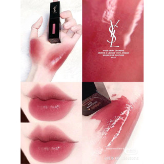 Beauty-Siam แท้ทั้งร้าน !! YSL VINYL CREAM CREAMY LIP STAIN FULL SIZE 5.5 ML. N0.419 พร้อมกล่อง