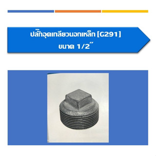 ปลั๊กอุดเกลียวนอก เหล็ก ขนาด 1/2",3/4",1",1 1/4",1 1/2",2"(สินค้ามีหลายขนาดหาไม่เจอสามารถสอบถามเพิ่มเติมได้คะ)