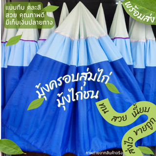 ขายถูก มุ้งไก่ชน มุ้งไก่ชนผ้าร่ม มุ้งสุ่มไก่ อุปกรณ์ไก่ชน ผ้าคลุมไก่ชน สุ่มไก่ มุ้งทึบ มุ้งผ้าร่ม คละสี ชุดเลี้ยงชน มุ้ง