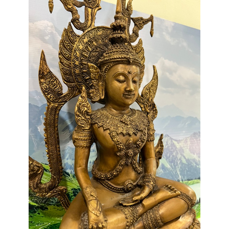 สมเด็จองค์ปฐมหน้าตัก9นิ้ว สูง27นิ้ว