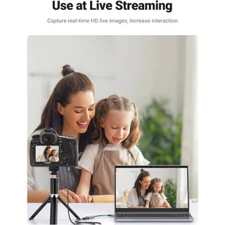UGREEN รุ่น 40189 / 25854 Video Capture Card Single HDMI Input อุปกรณ์เชื่อมต่อ แคปเจอร์การ์ด ไลฟ์ตรีมผ่านคอมพิวเตอร์