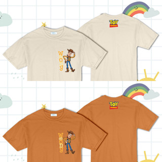 เสื้อยืดเด็กลาย Toy story Woody (ผ้าCotton+Poly ผ้านุ่ม ถนอมผิวใส่สบาย )