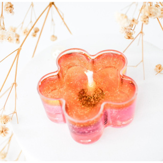 เทียนหอม NAMINOSTUDIO Flower Glitter Gel Candle