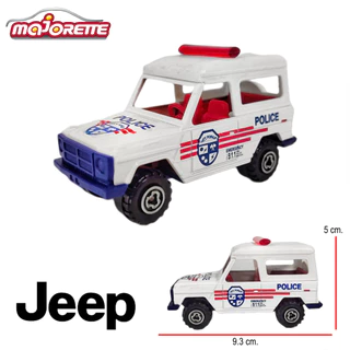 โมเดลรถ JEEP ลิขสิทธิ์แท้ majorette สเกล1/43 รถกู้ภัย รถเหล็ก รถจิ๊ป ของแท้