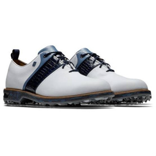 FootJoy Premiere Series Packard Extra Wide Men Golf Shoes สีขาว น้ำเงิน 54269 รองเท้ากอล์ฟสำหรับผู้ชายแบรนด์แท้