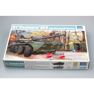 พลาสติก โมเดล ประกอบ TRUMPETER สเกล 1/35 B1"Centauro"AFV Late Version(3rd Series) (00387)