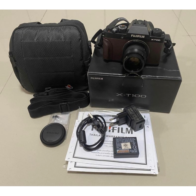 มือสอง Fujifilm XT100 + เลนส์มือหมุน