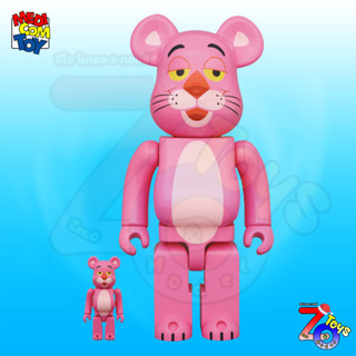 (ของแท้) Bearbrick Pink Panther 400+100% แบร์บริค Be@rbrick by Medicom Toy ของใหม่ มือ 1