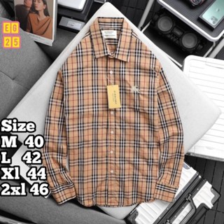 เสื้อเชิ้ต BURBERRY Shirt แขนยาว ส่งฟรี