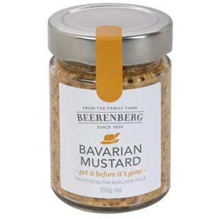 Beerenberg Bavarian Mustard 150g mildly มัสตาร์ดสไตล์บาวาเรี่ยน