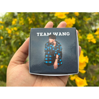 กระดาษโน๊ต Team Wang สีคราม ไม่มีกาวในตัว