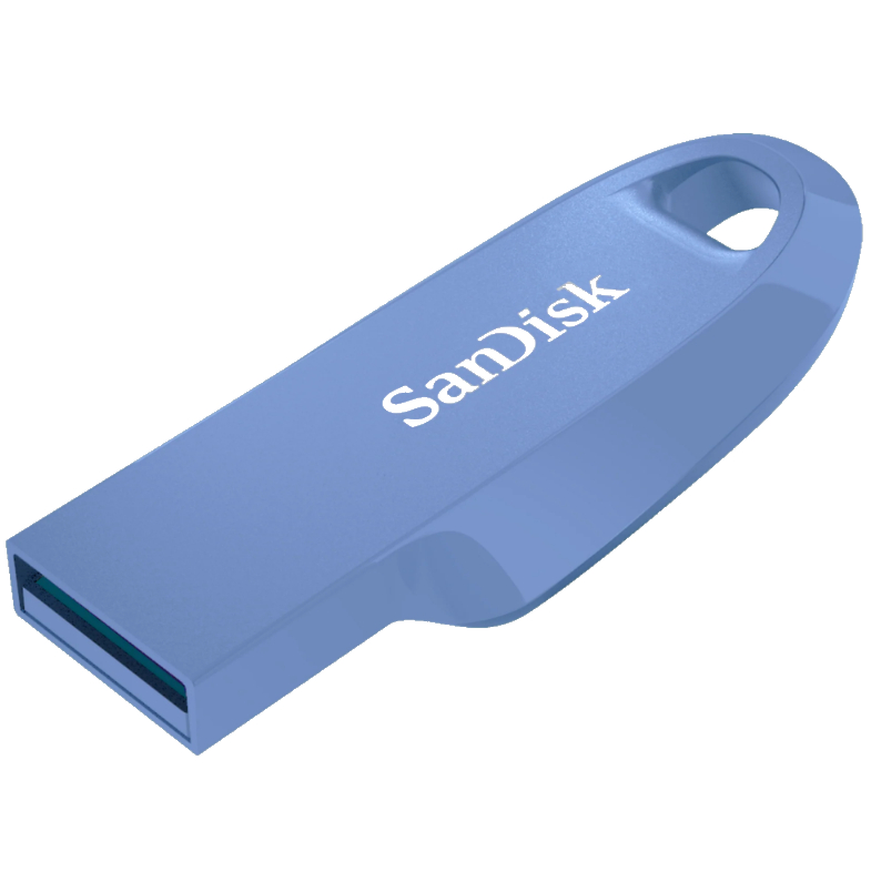 SanDisk Ultra Curve USB 3.2 Gen 1 Flash Drive, CZ550 USB3.0, compact design, 5Y