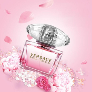 เวอร์ซาเช่น้ำหอม Versace Bright Crystal Eau De Toilette 90ml ชาแนลน้ำหอม น้ำหอมผู้หญิง (กล่องซีล)