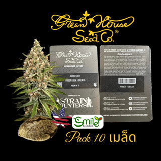 เมล็ดกัญชา Green House Seeds.Co - Bubba Slash (Fem)