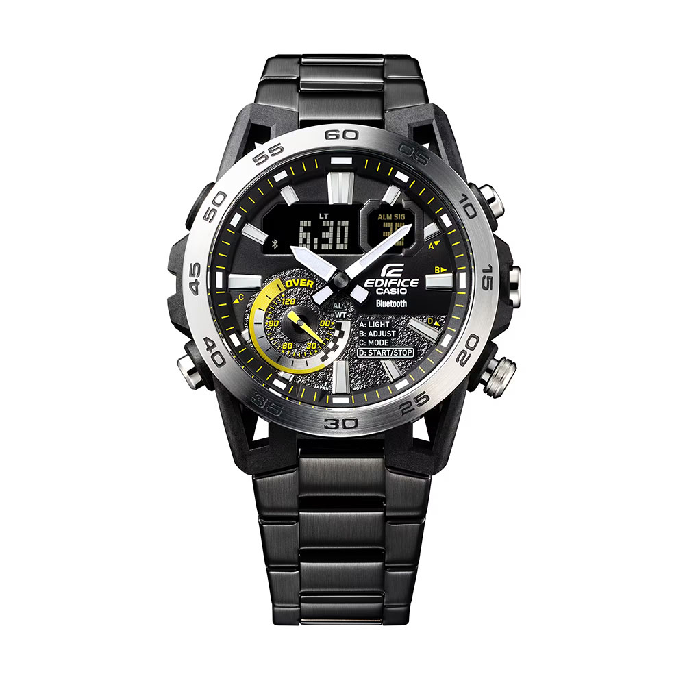 Casio Edifice นาฬิกาข้อมือผู้ชาย รุ่น ECB-40D-1A,ECB-40DB-1A,ECB-40DC-1A,ECB-40P-1A,ECB-40BK-1A,ECB-40PB-1A