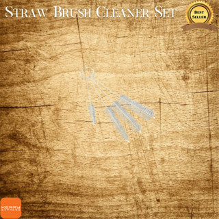 Straw Brush Cleaner Set