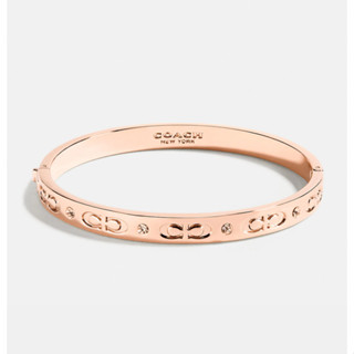 แท้💯% [ช้อปอเมริกา/เช็คใบเสร็จได้] Coach Bangle กำไลข้อมือ