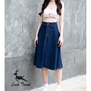 กระโปรง😻ทรงย้วยยาวความยาวกำลังสวย✅ขายดีมี2สีเข้มอ่อนมีไซส์SMLXL