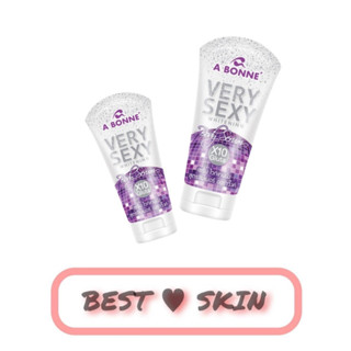 [หลอดม่วง] A bonne Very Sexy Whitenig Body Serum 120 g เซรั่มเอบอนเน่ เซรั่มน้ำหอม มีชิมเมอร์