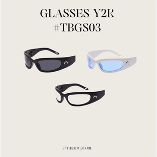 THEBOY-GLASSES Y2K #TBGS03 แว่นตาสไตล์ y2k