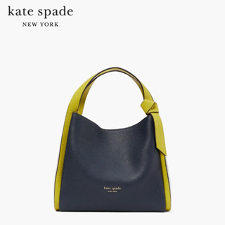 KATE SPADE NEW YORK KNOTT COLORBLOCKED MEDIUM CROSSBODY TOTE K6553 กระเป๋าถือ