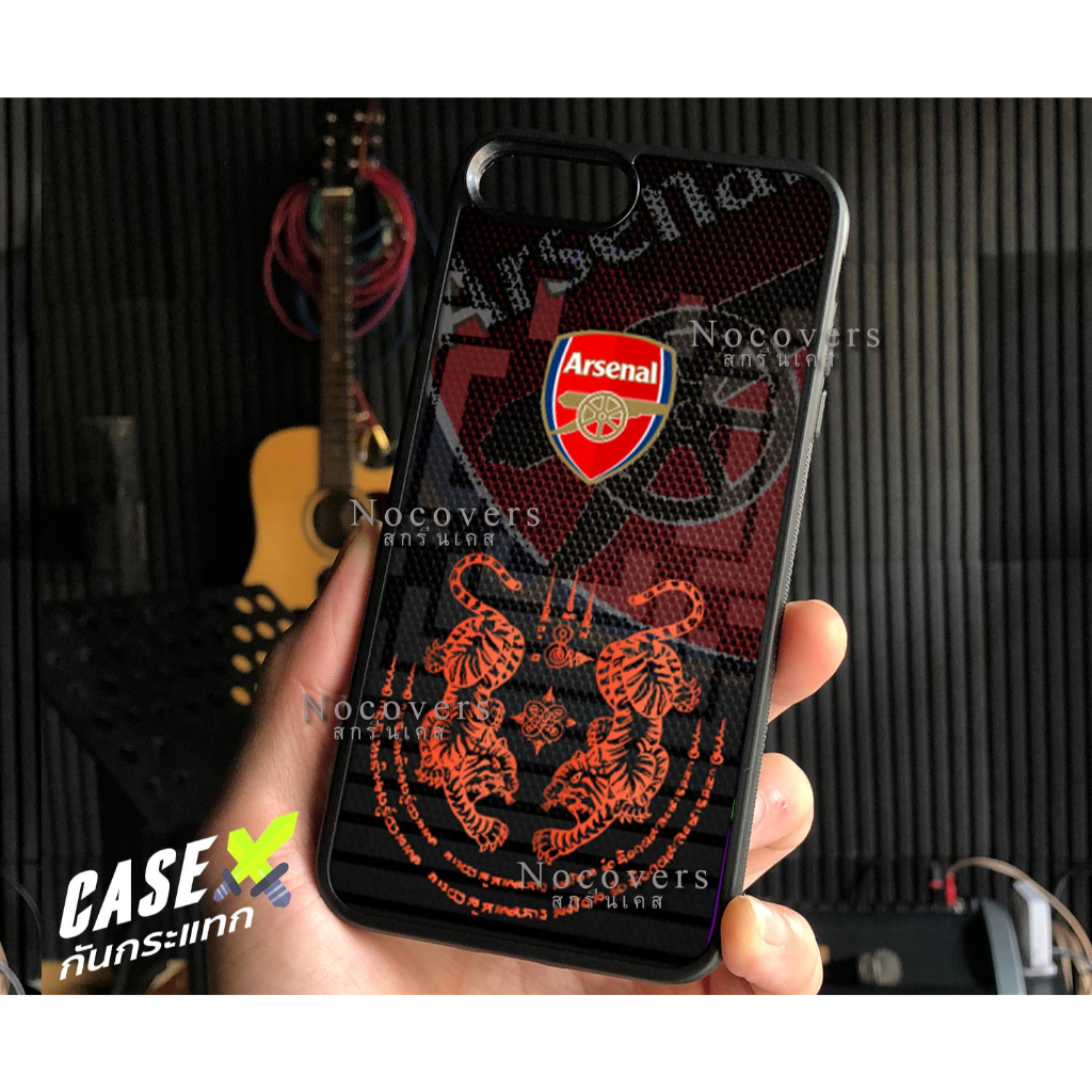 เคสไอโฟน ลายยันต์ Arsenal เสือคู่ เสริมบารมี เสน่ห์ เมตตามหานิยม พุทธคุณ เสริมความเป็นสิริคงคล iPhon