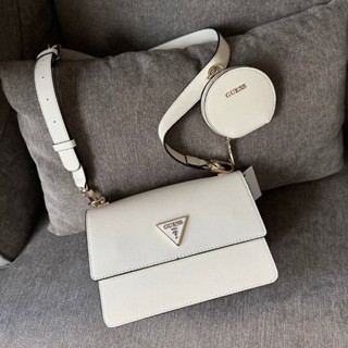 GUESS Alexie Crossbody Flap กระเป๋าสะพายข้าง+ใบเล็กห้อย