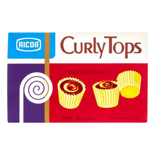 🇵🇭Ricoa Curly Tops ชอคโกแลตนม อร่อย