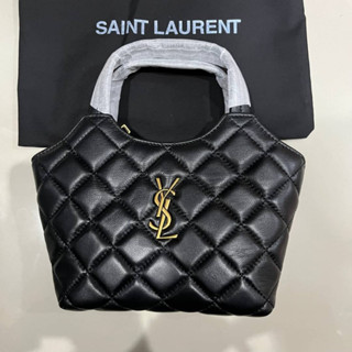 YSL ICARE MAXI CROSSBODY BAG กระเป๋าถือ แบรนด์วายเอสแอล (อีฟแซงโรลอง) มาพร้อมสายสะพายยาว ครอสบอดี้