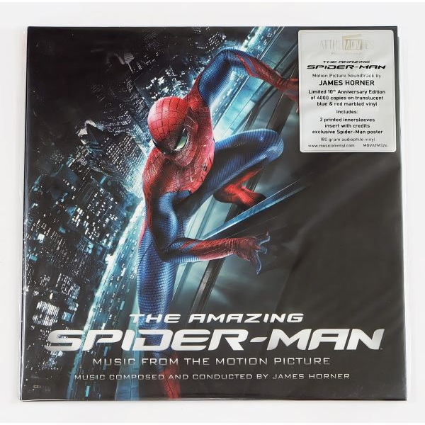 James Horner - The Amazing Spider-Man (Blue & Red Marbled Vinly)