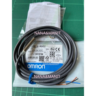 E2E-X1R5E2 ระยะจับ 1.5 MMจับโลหะหัว M8 3สาย NPN NC 12-24VDC