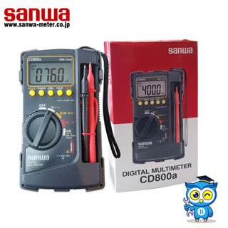 SANWA CD800A CD800B CD800F มัลติมิเตอร์แบบดิจิตอลไฟฟ้าตรวจจับพื้นที่