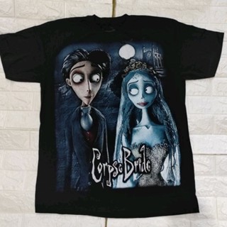 🌞เสื้อยืดภาพยนตร์เรื่อง Corpse Bride ในตำนานงาน ดาบแดง Mexico ในตำนาน..