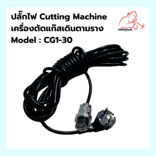 ปลั๊กเครื่องตัดเต่า เครื่องตัดแก๊สออโต้ CG1-30 ความยาว 8 เมตร