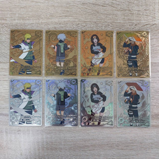 การ์ดนารูโตะ SV Naruto SV card No.001-004-009 ทอง/เงิน แรร์มาก