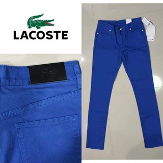 ของแท้...กางเกงขายาว Lacoste สีน้ำเงินสวย ผ้านุ่มใส่สบายค่ะ