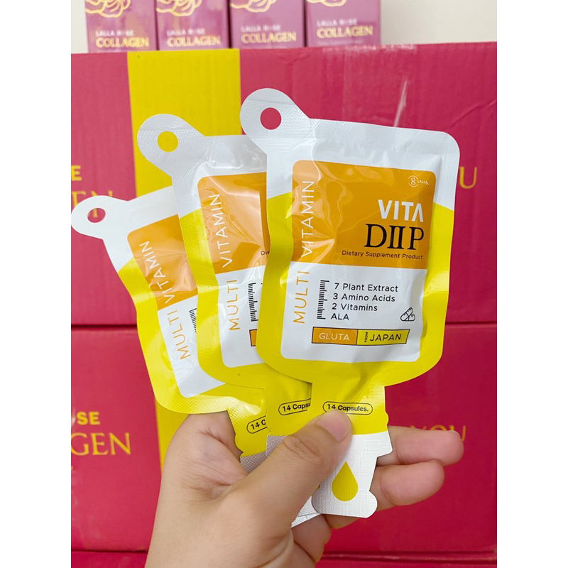 Vita diip ไวต้าดริป  วิตามินผิวขาว สูตรคลินิก