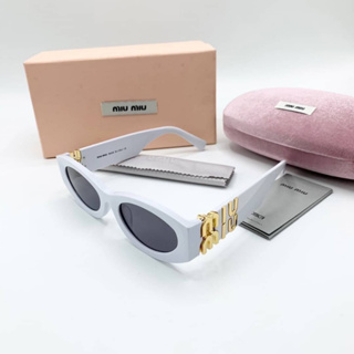 แว่น Eyewear Cat eye Sunglasses งานสวยสุด คุณภาพดีสุด กันแดดเต็มประสิทธิภาพ UV400 Full set box