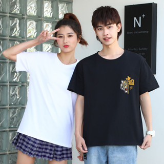 BK-528-SHORT เสื้อยืดแฟชั่่น เสื้อยืดผ้านิ่มเด้ง ใส่สบาย เสื้อยืดสีขาว แฟชั่นขายดีหน้าร้อน