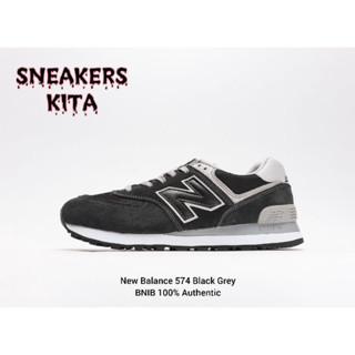 ของแท้ 100% New Balance 574 Black Grey