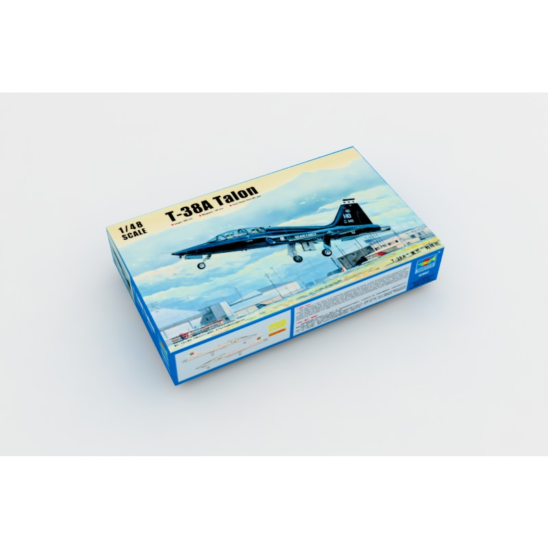 พลาสติก โมเดล ประกอบ TRUMPETER สเกล 1/48 US T-38A Talon (02852)