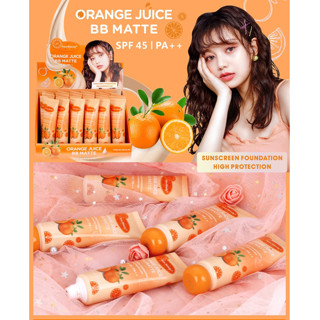 KISS BEAUTY Orange BB Matte บีบีส้ม ครีมปกปิดริ้วรอยพร้อมบำรุงผิว