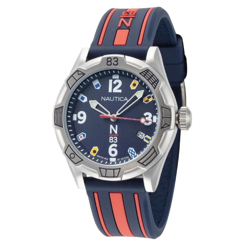 💥 Nautica Men's NAPPOF910 Polignano 36mm Quartz Watch