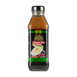 LOBO โลโบ น้ำจิ้มข้าวมันไก่ ขนาด 220 มล. (แพ็ค 3 ขวด)
