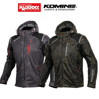 KOMINE เสื้อการ์ด รุ่น JK-135 Protect Full Mesh Parka