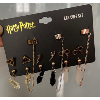 Harry Potter earing set แฮร์รี่พอตเตอร์ เซตต่างหู 6 คู่